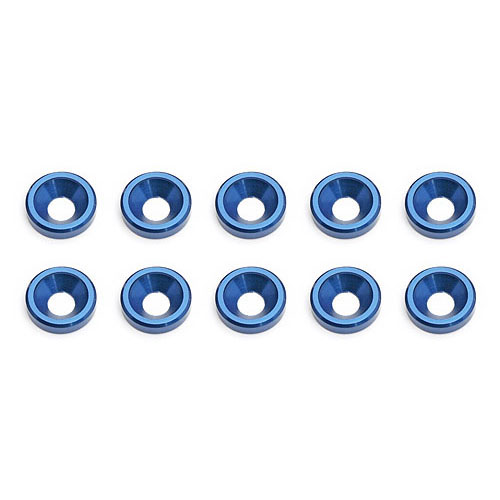 하비몬[#AA89229] FT Blue Countersunk Washer (10)[상품코드]TEAM ASSOCIATED