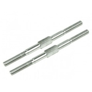 하비몬[#3RAC-TR470] [2개입] 64 Titanium 4x70mm Turnbuckle (Silver)[상품코드]3RACING