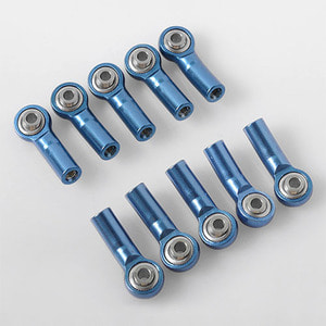 하비몬[단종] [#Z-S1649] [10개입] M3 Bent Medium Aluminum Rod Ends (Blue) (볼 M3｜로드 M3｜길이 25.3mm)[상품코드]RC4WD