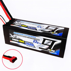 하비몬14.8V 7600mAh 75-150C 4S Hard Case Lipo Battery (딘스잭)[상품코드]RC9