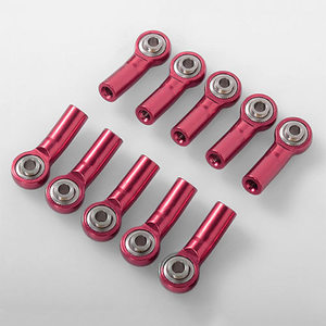 하비몬[단종] [#Z-S1647] [10개입] M3 Bent Medium Aluminum Rod Ends (Red) (볼 M3｜로드 M3｜길이 25.3mm)[상품코드]RC4WD
