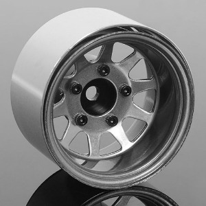 하비몬[Z-W0286] (4개입｜12mm 육각 허브) Deep Dish Wagon 1.55&quot; Stamped Steel Beadlock Wheels (Clear)[상품코드]RC4WD