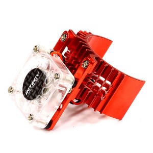 하비몬[#T8074RED] Motor Heatsink 540 Size w/ Cooling Fan for Slash Stampede 2WD Rustler 2WD Bandit (Red)[상품코드]INTEGY