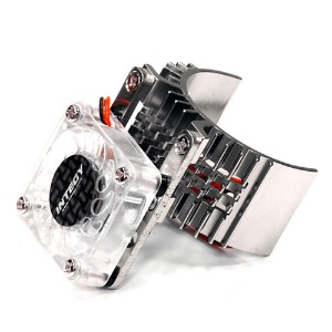 하비몬[#T8074SILVER] Motor Heatsink 540 Size w/ Cooling Fan for Slash Stampede 2WD Rustler 2WD Bandit (Silver)[상품코드]INTEGY