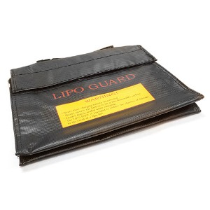 하비몬[#C26047BLACK] LiPo Guard Large Battery Bag (240x180x60mm) for Charging and Storaging[상품코드]INTEGY