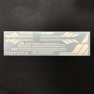 하비몬[#Z-B0168] Clean Stripes for Mojave II 2/4 Door Decal Sheet (White)[상품코드]RC4WD