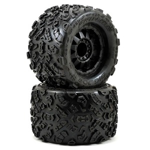 하비몬[#AP1198-13] [2세트 반대분] Big Joe 2.0 3.8&quot; Tires w/F-11 17mm 1/2&quot; Offset MT Wheels (M2) (크기 169 x 98mm)[상품코드]PRO-LINE RACING