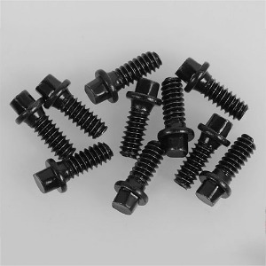 하비몬[#Z-S1614] [20개입] Miniature Scale Hex Bolts (M1.6 x 4mm) (Black) (스케일 볼트)[상품코드]RC4WD