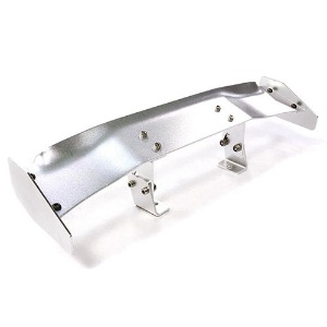 하비몬[#C24896SILVER] Realistic 1/10 Size Aluminum Rear Wing 165mm Width (Silver)[상품코드]INTEGY
