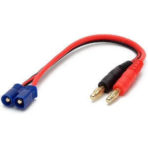 하비몬[#BM0004] [EC3 충전잭] Charging Lead - EC3/14AWG Silicone Wire 20cm (충전 케이블)[상품코드]BEST-RCMODEL