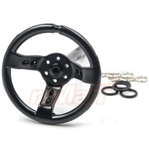 하비몬[#XS-59830] [미니어처: 핸들] Alloy 1/10 Scale Steering Wheel Type B (Diameter Ø36)[상품코드]XTRA SPEED