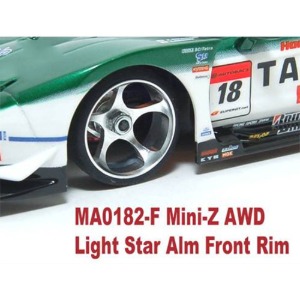 하비몬[#MA0182F20] MA010 Light Star Alm Front Rim +2.0 (1 pair)[상품코드]PN RACING