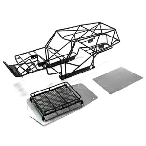 하비몬[#C25668SILVERBLACK] V2 Realistic T2 Steel Roll Cage Body w/ Luggage Tray for Axial Wraith 2.2[상품코드]INTEGY