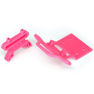 하비몬[#AX3621P] Bumper, Front / Bumper Mount, Front / 4x23mm RM (2)/ 3x10mm RST (2) (Pink) (BIGFOOT)[상품코드]TRAXXAS