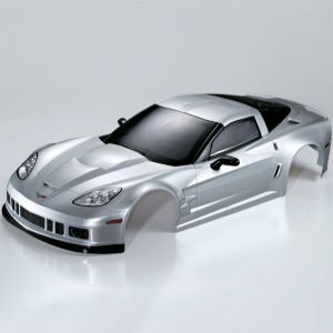 하비몬[선주문필수] [#KB48085] (완제품) 1/7 Corvette GT2 Body w/Light Bucket (for Traxxas XO-1) (Silver)[상품코드]KILLERBODY