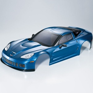 하비몬[선주문필수] [#KB48086] (완제품) 1/7 Corvette GT2 Body w/Light Bucket (for Traxxas XO-1) (Dark Metallic Blue)[상품코드]KILLERBODY