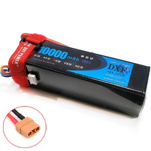 하비몬14.8V 10000mAh 100C 4S Lipo Battery (XT90잭) (for X-Maxx, Kraton 8S)[상품코드]DXF