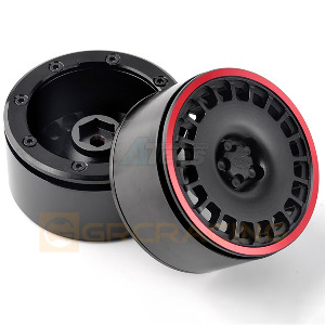 하비몬[#GRC/G143UB] [2개입] 2.2 Aluminum Beadlock Wheel for RC Crawler[상품코드]GRC