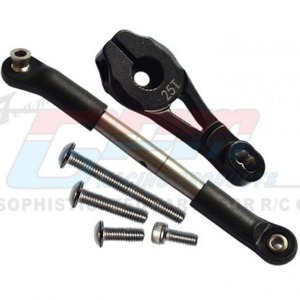 하비몬[#TRX416025ST-BK] TRX-4 Alum. Servo Horn with Spring Steel Steering Link[상품코드]GPM