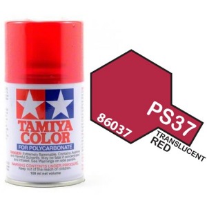 하비몬[#TA86037] PS-37 Translucent Red (타미야 캔 스프레이 도료)[상품코드]TAMIYA