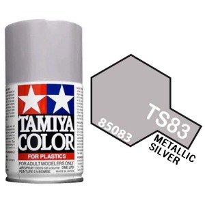 하비몬[#TA85083] TS-83 Metallic Silver (타미야 캔 스프레이 도료 TS83)[상품코드]TAMIYA