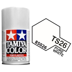 하비몬[#TA85026] TS-26 Pure White (타미야 캔 스프레이 도료)[상품코드]TAMIYA
