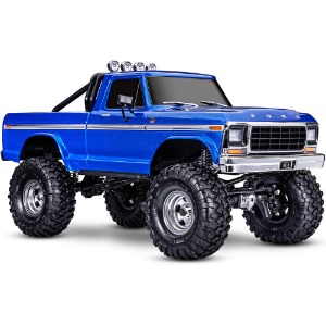 하비몬[**CB92046-4-BLUE] (완제품 + 조종기) 1/10 TRX-4 High Trail Edition RC Crawler w/&#039;79 Ford F-150 Ranger XLT Body (Blue) &amp; TQi 2.4GHz Radio[상품코드]TRAXXAS