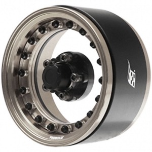 하비몬[#BRPB007GMA] [2개입] Boom Racing ProBuild™ 1.9&quot; CAL 5-Lug Adjustable Offset Beadlock Wheels (Clear)[상품코드]BOOM RACING