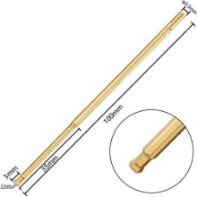 하비몬[#BM0269] [육각 볼 렌치 교체용 팁] Allen Wrench Replacement Tip - Ball-Hex 2.5mm (HSS Titanium Plated)[상품코드]BEST-RCMODEL