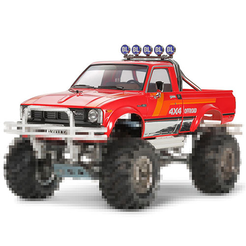 하비몬[#TA49457]** [바디세트｜미조립품] 1/10 Toyota 4x4 Pick-up Mountaineer Body Parts Set (Mountain Rider, Bruiser)[상품코드]TAMIYA