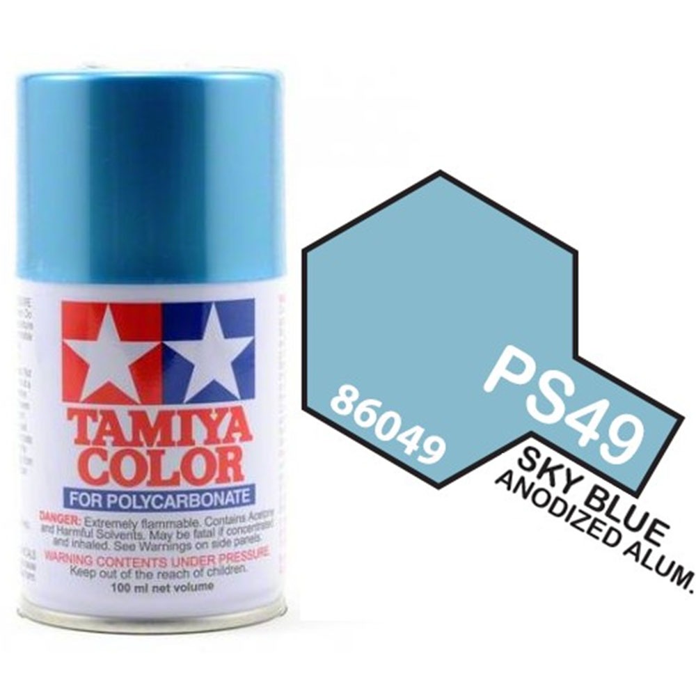 하비몬[TA86049] PS-49 Sky Blue Anodized Aluminum (타미야 스프레이 PS49)[상품코드]TAMIYA
