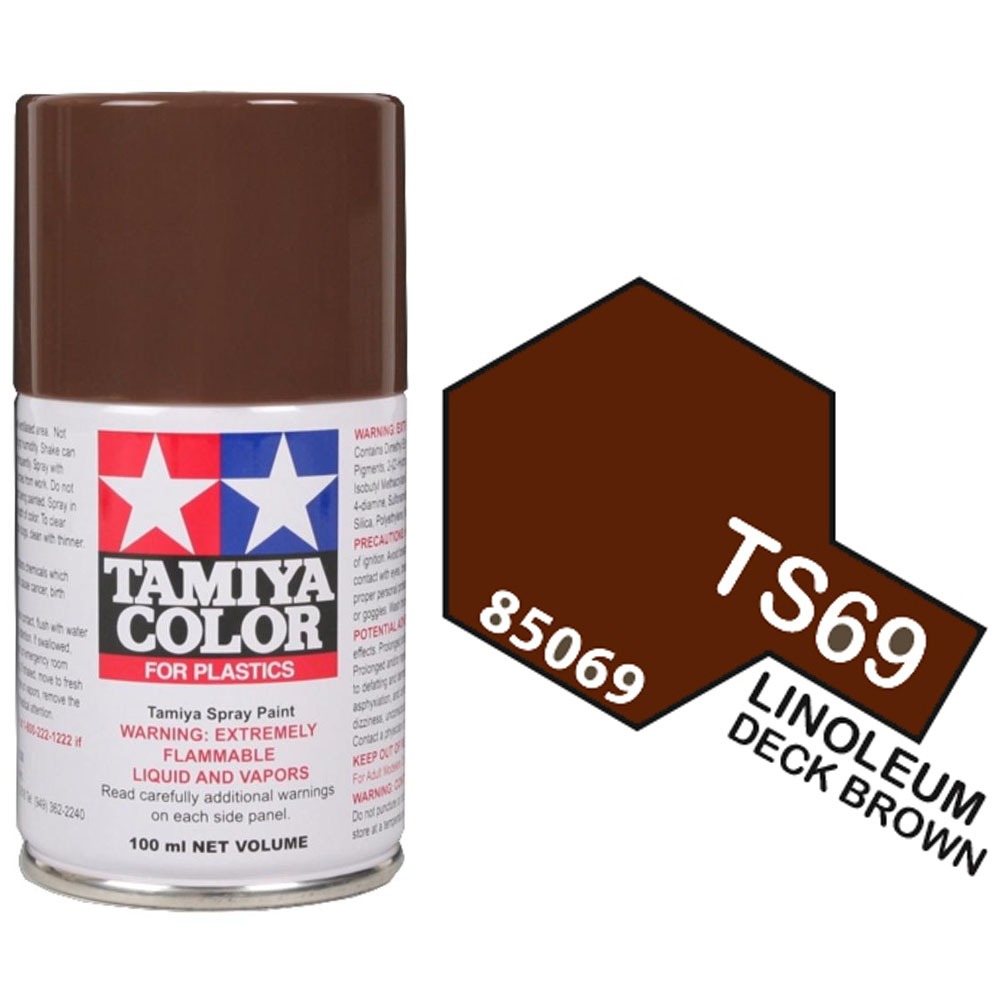 하비몬[#TA85069] TS-69 Linoleum Deck Brown (타미야 캔 스프레이 도료 TS69)[상품코드]TAMIYA