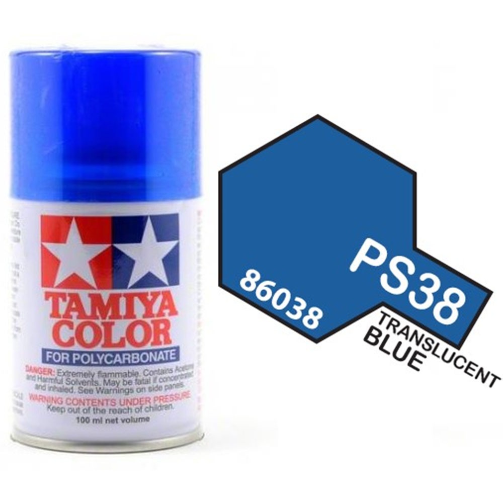 하비몬[TA86038] PS-38 Translucent Blue (타미야 스프레이 PS38)[상품코드]TAMIYA