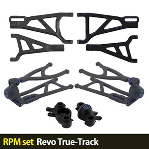 하비몬[RPM세트할인-8%] Revo True-Track A-arms (Black)[상품코드]-