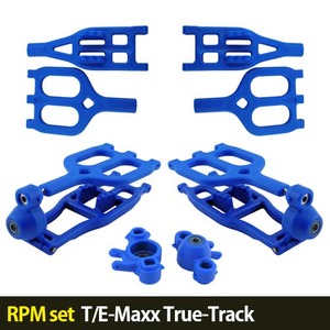 하비몬[RPM세트할인-8%] T/E-Maxx True-Track A-arms (Blue)[상품코드]-