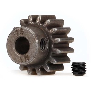 하비몬[#AX6489X] 16T Mod 1.0 Pinion Gear w/5mm Bore (Compatible w/Steel Spur Gears)[상품코드]TRAXXAS
