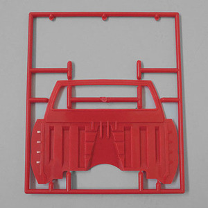 하비몬[단종] [#Z-B0056] Mojave Full Cab Back Panel (Red)[상품코드]RC4WD