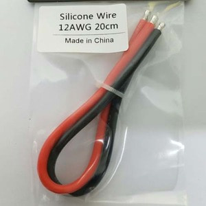 하비몬[#DMB0075] Silicone Wire 12AWG 20cm[상품코드]HOBBYMALL