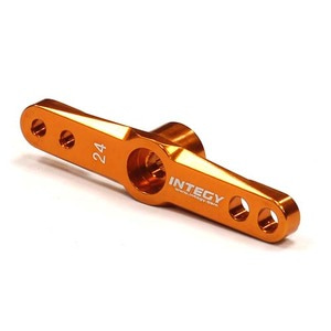 하비몬[#C23855ORANGE] Billet Machined Servo Horn 24T for Hitec Servo (r=13mm-19.5mm Holes M2 &amp; M3) (Orange)[상품코드]INTEGY