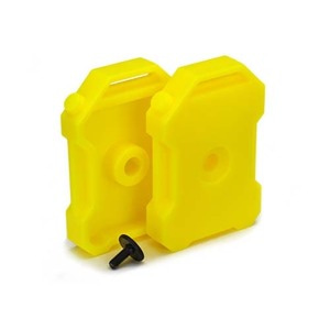 하비몬[#AX8022A] Fuel Canisters (Yellow) (2)/ 3x8 FCS (1)[상품코드]TRAXXAS