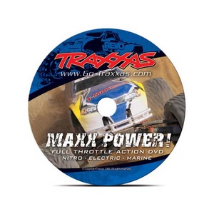 하비몬[#AX6160X] DVD, Maxx Power! Full Throttle Action (Sleeve)[상품코드]TRAXXAS