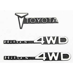 하비몬[VVV-C0007] 1/10 Metal Emblem for Tamiya Hilux[상품코드]CCHAND