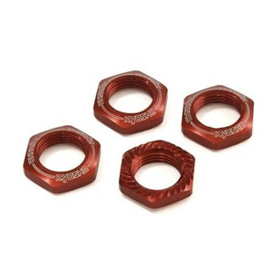 하비몬[#KYIFW472R] Wheel Nut (Red/4pcs/for Serration)[상품코드]KYOSHO