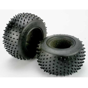 하비몬[#AX4790R] Tires, Pro-Trax Spiked 2.2&quot; (Soft-Compound)(Rear) (2)/ Foam Inserts (2) (VXL)[상품코드]TRAXXAS