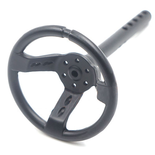 하비몬[단종] [#GAX0088C] Accessory Steering Wheel C Black for 1/10 RC[상품코드]GRC