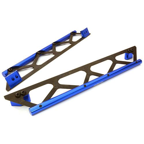 하비몬[#C26834BLUE] Machined Side Protection Nerf Bars for Traxxas X-Maxx 4X4[상품코드]INTEGY