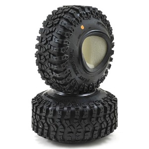 하비몬[#10112-00] [2개입] Flat Iron XL 1.9&quot; Rock Crawler Tires w/Memory Foam (G8) (크기 121 x 47mm)[상품코드]PRO-LINE RACING