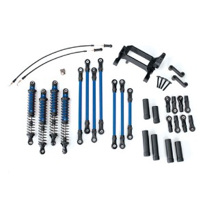 하비몬[#AX8140X] Long Arm Lift Kit, TRX-4®, Complete (Includes Blue Powder Coated Links, Blue-Anodized Shocks)[상품코드]TRAXXAS