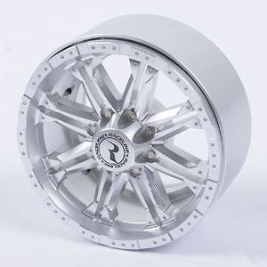 하비몬[단종] [Z-Q0066] (낱개 1개입 - 스페어 타이어용) Raceline Octane 2.2&quot; Single Beadlock Wheel (Silver)[상품코드]RC4WD