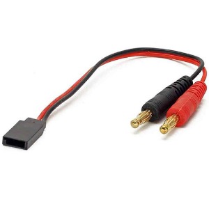 하비몬[#BM0006] [후타바 충전잭] Charging Lead - Futaba RX/20AWG Silicone Wire 20cm (충전 케이블)[상품코드]BEST-RCMODEL